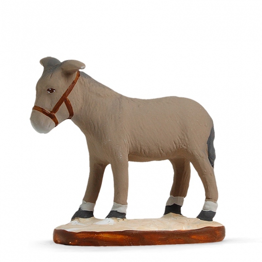 Santons De Provence Arterra - Âne En Argile 9 Cm, Décoré à La Main (Artisanat Français)